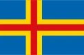 Aland Islands flag